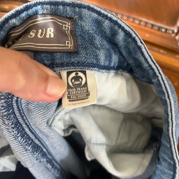 J Crew Point Sur high rise wide leg crop jeans - Picture 6 of 10